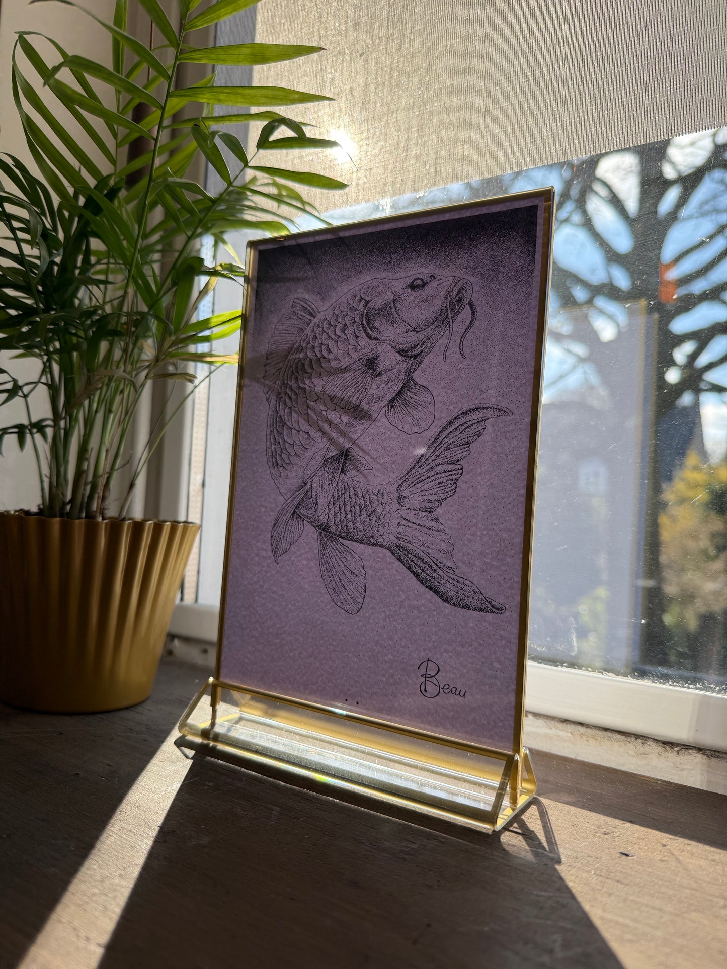 Black & White Koi Karper (Limited kopie)